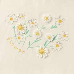 Dave&Bella Summer Toddler Girls Charming Yellow Short Sleeve Comfortable Top Short Sets