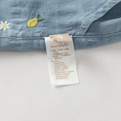 Dave&Bella Summer Toddler Girls Charming Yellow Short Sleeve Comfortable Top Short Sets