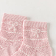 Dave&Bella Children Girls/Boys Summer Versatile Lightweight Short Socks[Pack of 2]