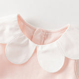 Dave&Bella Toddler Girls Summer Sweet Pink Sleeveless Soft Mesh Dress(wallet bag)