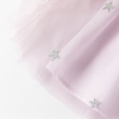 Dave&Bella Toddler Girls Summer Elegant Swan Purple Mesh A-line Princess