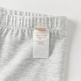Dave&Bella Toddler Girls Summer Beige/Light Grey Comfortable Slim Versatile Leggings