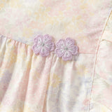 Dave&Bella Summer Toddler Girls Fashion Floral Sleeveless Breathable Top Pant Suits