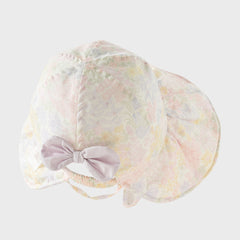 Dave&Bella Toddler Girls Summer Adorable Floral Print Breathable Cotton Sunscreen Hats