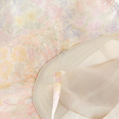 Dave&Bella Toddler Girls Summer Adorable Floral Print Breathable Cotton Sunscreen Hats