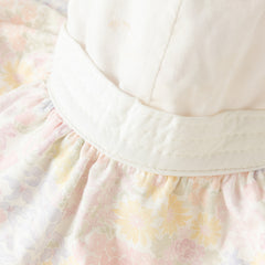 Dave&Bella Toddler Girls Summer Adorable Floral Print Breathable Cotton Sunscreen Hats