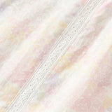 Dave&Bella Toddler Girls Summer Light Pink Floral Sleeveless Soft Cotton A-line Daily Dress