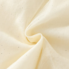 Dave&Bella Summer Toddler Girls Apricot Bubble Sleeve Comfortable Mesh A-line T-shirts