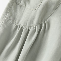 Dave&Bella Summer Toddler Girls Grey Green Comfortable Loose Jogger Pants