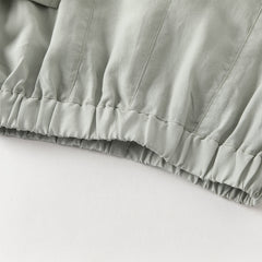 Dave&Bella Summer Toddler Girls Grey Green Comfortable Loose Jogger Pants