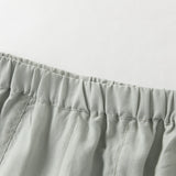 Dave&Bella Summer Toddler Girls Grey Green Comfortable Loose Jogger Pants