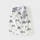 Dave&Bella Summer Toddler Boys Sleeveless Car Print Casual Comfortable Tank Tops