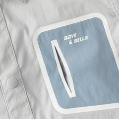 Dave&Bella Summer Kids Boys Elegant Grey Short Sleeve Casual Comfortable Outfit Sets