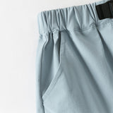 Dave&Bella Toddler Boys Summer Blue/Grey Outdoor Comfortable Straight-leg Wide Pants