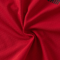 Dave&Bella Summer Kids Boys White/Red Stretchable Sleeveless Outdoor Soccer Outfit Sets