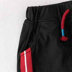 Dave&Bella Summer Kids Boys White/Red Stretchable Sleeveless Outdoor Soccer Outfit Sets