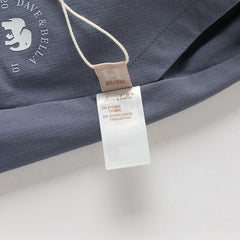 Dave&Bella Summer Kids Boys Grey Blue Comfortable Straight-leg Wide Pants