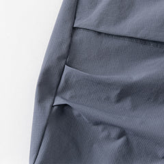 Dave&Bella Summer Kids Boys Grey Blue Comfortable Straight-leg Wide Pants