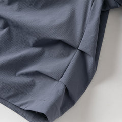 Dave&Bella Summer Kids Boys Grey Blue Comfortable Straight-leg Wide Pants