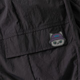 Dave&Bella Toddler Boys Summer Purple/Apricot Lightweight Loose Jogger Pants