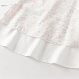 Dave&Bella Toddler Girls Summer Floral Print Turtle Elegant Chinese-style Party Dress