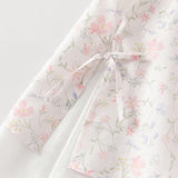 Dave&Bella Toddler Girls Summer Floral Print Turtle Elegant Chinese-style Party Dress