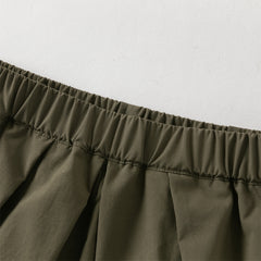 Dave&Bella Toddler Girls/Boys Summer Multi-color Straight-leg Wide Versatile Pants