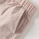 Dave&Bella Toddler Girls/Boys Summer Multi-color Straight-leg Wide Versatile Pants