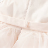Dave&Bella Girls Summer Sweet Pink A-line Fluffy Tulle Party Princess Dress