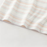 Dave&Bella Toddler Girls Summer Cute Orange Pink Striped College-style School Polos