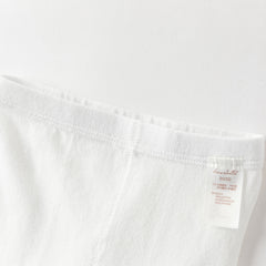 Dave&Bella Summer Kids Girls Cute Beige/Pink Lightweight Slim Footless Tights Leggings