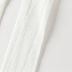 Dave&Bella Summer Kids Girls Cute Beige/Pink Lightweight Slim Footless Tights Leggings