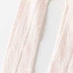 Dave&Bella Summer Kids Girls Cute Beige/Pink Lightweight Slim Footless Tights Leggings