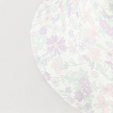 Dave&Bella Toddler Girls Stylish Purple Floral Print Lightweight Cotton Fisherman Hats