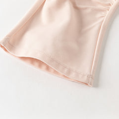 Dave&Bella Summer Toddler Girls Pink/Grey Slim Stretchable Comfortable Pants