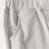 Dave&Bella Summer Toddler Girls Pink/Grey Slim Stretchable Comfortable Pants