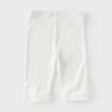 Dave&Bella Toddler Girls Summer Pink/Beige/Light Grey Lightweight Slim Leggings