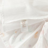 Dave&Bella Summer Toddler Girls Adorable White Print Breathable Cotton Party Dress