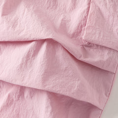 Dave&Bella Kids Girls/Boys Summer Pink/Grey Adjustable-waistband Wide Jogger Pants