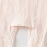 Dave&Bella Toddler Girls Summer Cute Pink/White Lightweight Slim Footed Tights