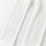 Dave&Bella Kids Girls Summer Soft Stretchy White Versatile Footless Slim Tights