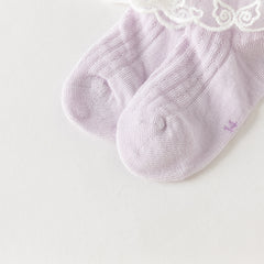 Dave&Bella Children Girls Summer Cute Breathable Short Socks[Pack of 2]