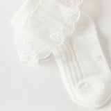 Dave&Bella Children Girls Summer Cute Breathable Short Socks[Pack of 2]