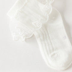 Dave&Bella Children Girls Summer Cute Breathable Short Socks[Pack of 2]