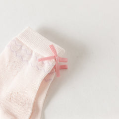 Dave&Bella Children Girls Summer Cute Breathable Short Socks[Pack of 2]