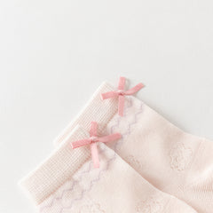 Dave&Bella Children Girls Summer Cute Breathable Short Socks[Pack of 2]