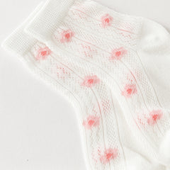 Dave&Bella Children Girls Summer Cute Breathable Short Socks[Pack of 2]