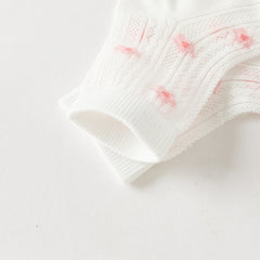 Dave&Bella Children Girls Summer Cute Breathable Short Socks[Pack of 2]