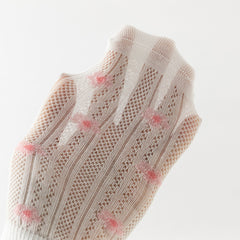 Dave&Bella Children Girls Summer Cute Breathable Short Socks[Pack of 2]