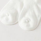Dave&Bella Children Girls Summer Cute Purple White Soft Mesh Short Socks[Pack of 2]
